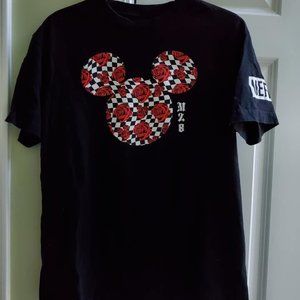 Disney x Neff Mickey Mouse Checker Roses T-Shirt